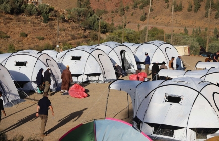 Tremblement de terre au Maroc - Source : ShelterBox International